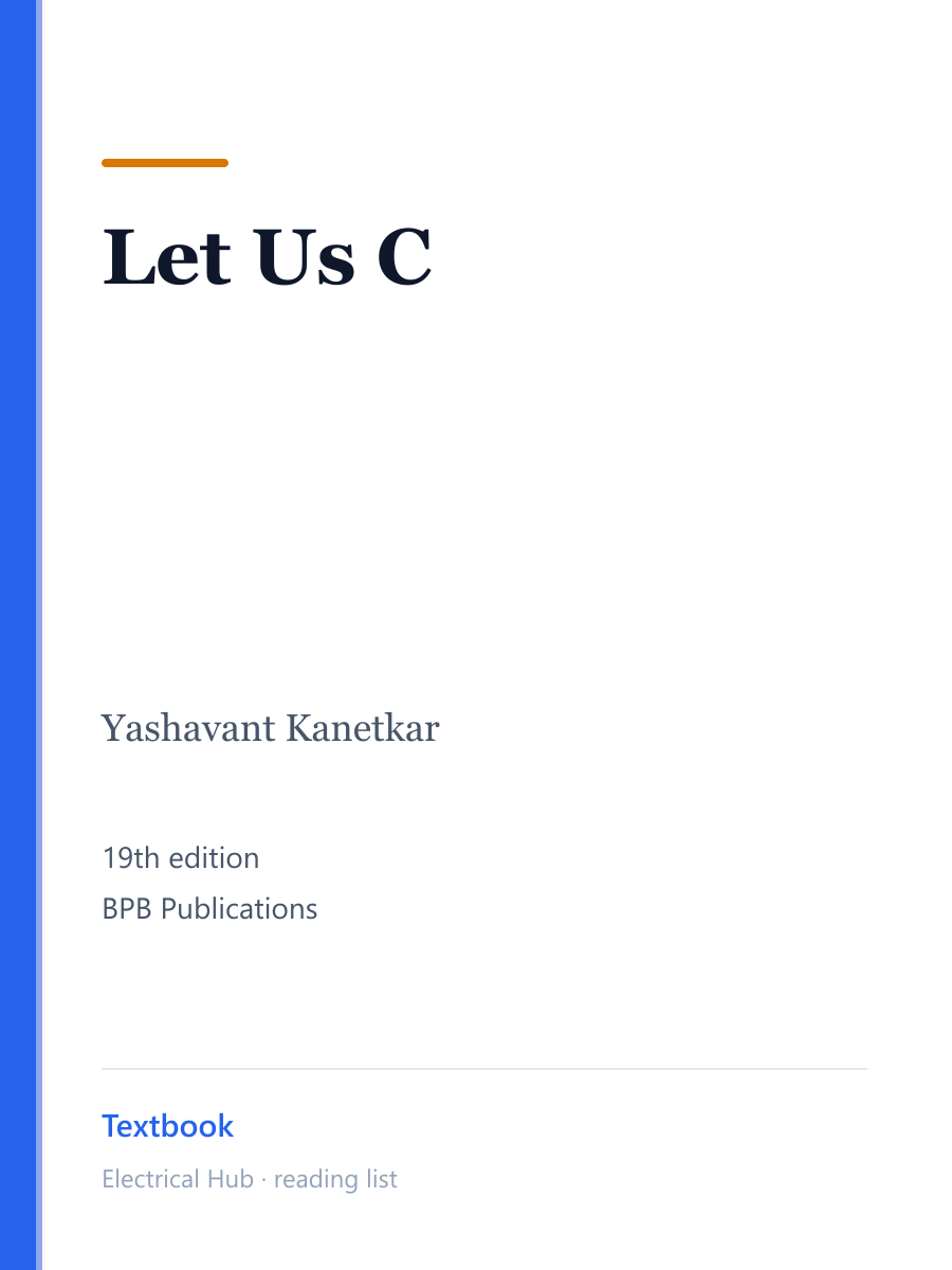 Let Us C